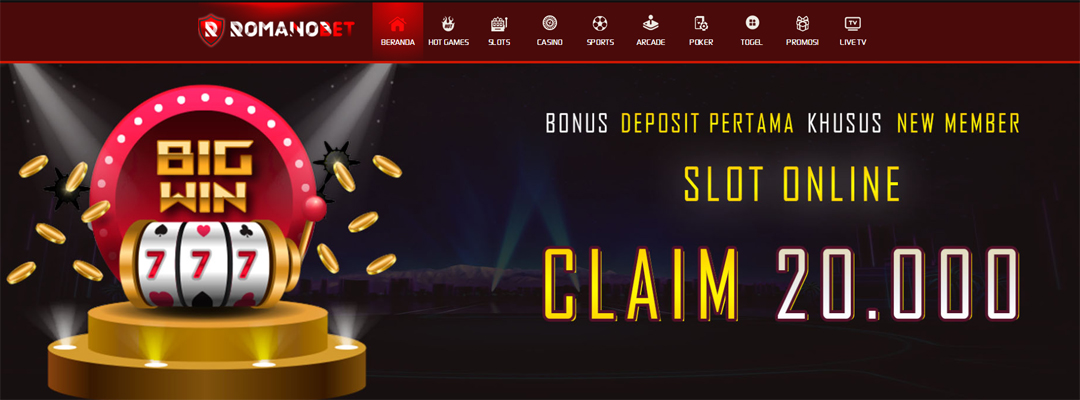 Romanobet : Situs Judi Slot Online & Slot Deposit Dana Terpercaya